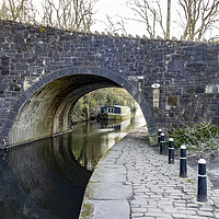 Buy canvas prints of Bridge 18 Rochdale Canal by Glen Allen
