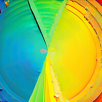 Buy canvas prints of Colour wheel 02 by Glen Allen