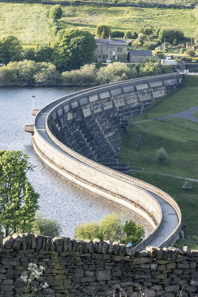 Baiting's Reservoir Dam Wall - 2023 Picture Board by Glen Allen