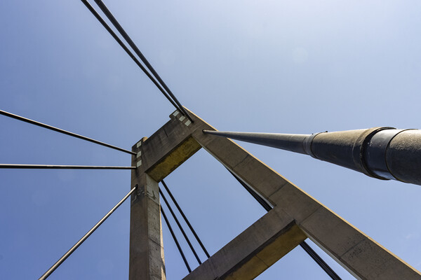 Suspension Bridge Picture Board by Glen Allen