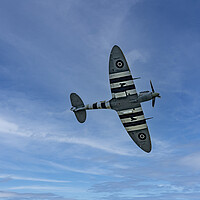 Buy canvas prints of Battle of Britain Memorial Display - Spitfire  by Glen Allen