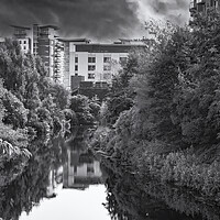 Buy canvas prints of Living by the Leeds Liverpool Canal by Glen Allen