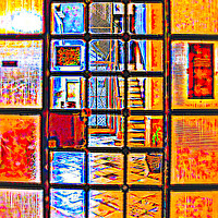 Buy canvas prints of Inside the Hotel - Abstract by Glen Allen