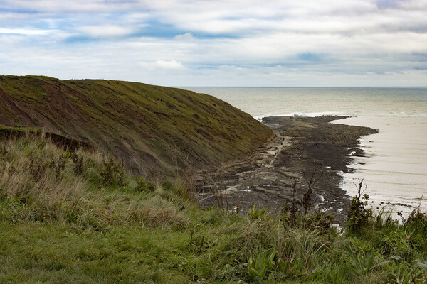 The Brigg from Filey Brigg Picture Board by Glen Allen