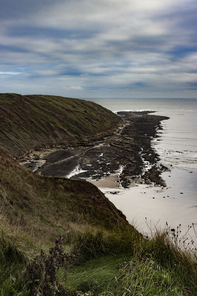 The Brigg from Filey Brigg II Picture Board by Glen Allen