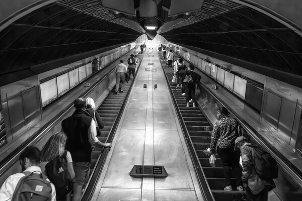 London Underground Picture Board by Glen Allen