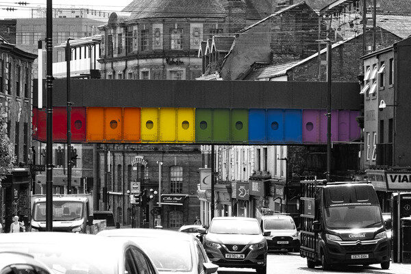 Leeds Rainbow Picture Board by Glen Allen
