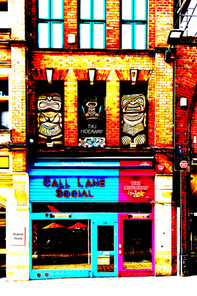 Call Lane Social - Leeds Picture Board by Glen Allen