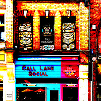 Buy canvas prints of Call Lane Social - Leeds by Glen Allen
