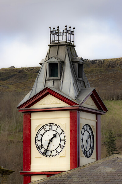 Marsden Clock Tower Picture Board by Glen Allen