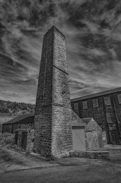 Lees Mill - Linthwaite Nr Slaithwaite  Picture Board by Glen Allen