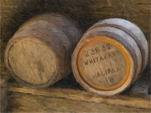 Barrels Picture Board by Glen Allen