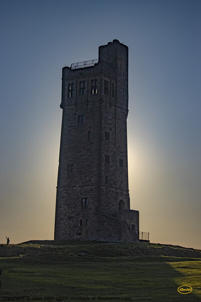 Victoria Tower - Huddersfield, West Yorkshire Picture Board by Glen Allen