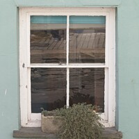 Buy canvas prints of Reflections in the window by Glen Allen