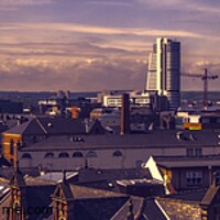 Buy canvas prints of Leeds skyscape by Glen Allen