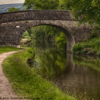 Buy canvas prints of Canal Bridge (HDR) by Glen Allen