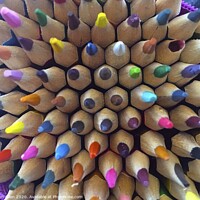 Buy canvas prints of Colour Pencils by Glen Allen