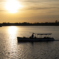 Buy canvas prints of Sunset over Hollingworth Lake by Glen Allen