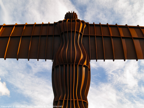Angel of the North Gateshead  Picture Board by Glen Allen