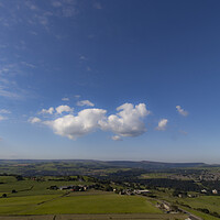 Buy canvas prints of View from Castle Hill - Huddersfield by Glen Allen