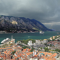 Buy canvas prints of Bay of Kotor, Montenegro by Stephen Maxwell