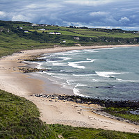 Buy canvas prints of White Park Bay by Stephen Maxwell