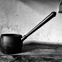 Buy canvas prints of Cast Iron Pot by Stephen Maxwell