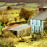 Buy canvas prints of The Farmhouse. by Stephen Maxwell