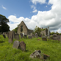 Buy canvas prints of Templecorran Old Graveyard by Stephen Maxwell