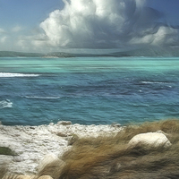 Buy canvas prints of Nonsuch Bay, Antigua by John Edwards