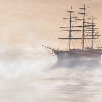 Buy canvas prints of Morning Mists by John Edwards