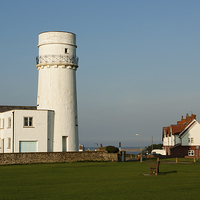 Buy canvas prints of Hunstanton Lighthouse, Norfolk, UK by John Edwards