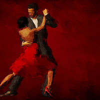 Buy canvas prints of Tango by John Edwards