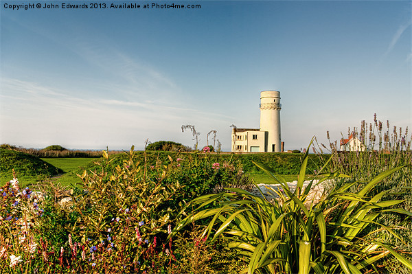 Old Hunstanton Lighthouse, North Norfolk, UK Picture Board by John Edwards