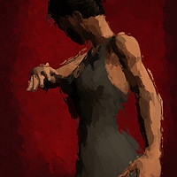 Buy canvas prints of Flamenco Passion by John Edwards