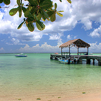 Buy canvas prints of Pigeon Point, Tobago by John Edwards