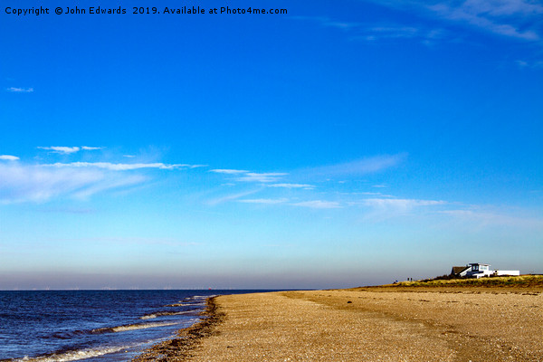 Snettisham Beach, West Norfolk  Picture Board by John Edwards