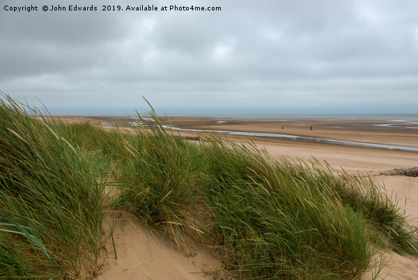 Marram at Old Hunstanton Beach Picture Board by John Edwards