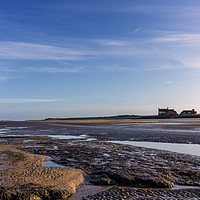 Buy canvas prints of Secluded Shoreline at Brancaster by John Edwards