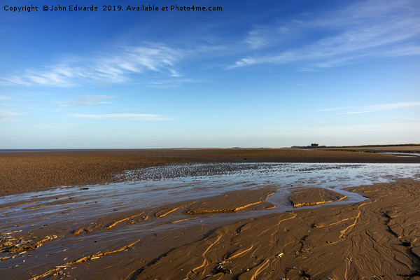 Seclusion on Brancaster Beach Picture Board by John Edwards