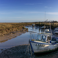 Buy canvas prints of Serenity at Thornham Staithe by John Edwards
