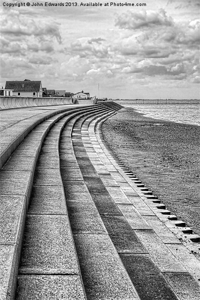 North Beach, Heacham, Norfolk Picture Board by John Edwards