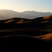 Buy canvas prints of Mesquite Sand Dunes at Dusk by Sharpimage NET