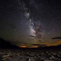 Buy canvas prints of Milky Way over Death Valley by Sharpimage NET