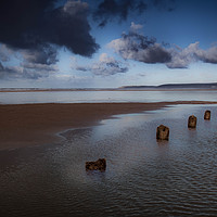 Buy canvas prints of Beach timbers by Steve Walsh