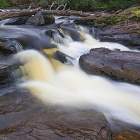 Buy canvas prints of Falls of Dochart by David Irving