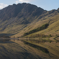 Buy canvas prints of Reflections of Buttermere  by Callum Aitken