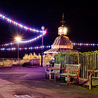 Buy canvas prints of Bandstand at Broadstairs  by Alan Glicksman