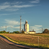 Buy canvas prints of North Foreland lighthouse, Broadstairs by Alan Glicksman