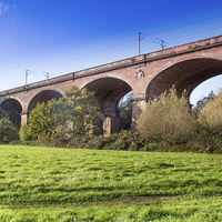 Buy canvas prints of Viaduct No 2 by Kish Woolmore